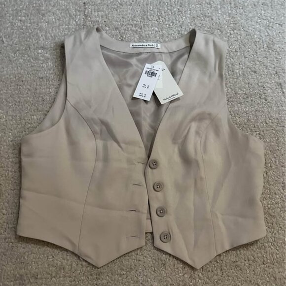 Abercrombie Suit Vest NWT - Picture 3 of 3
